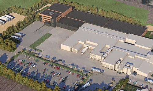 Thise Dairy saves time, money and CO2 emissions with a new high-bay warehouse
